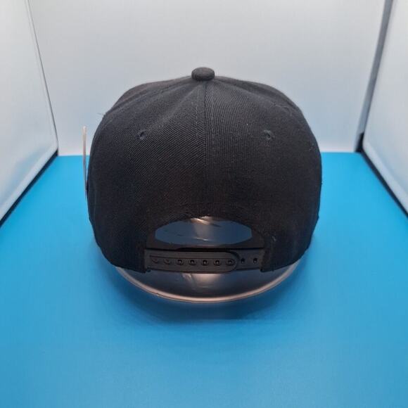 California Republic Cali Logo Hat Cap Snap Back Embroidered Black - Picture 4 of 6